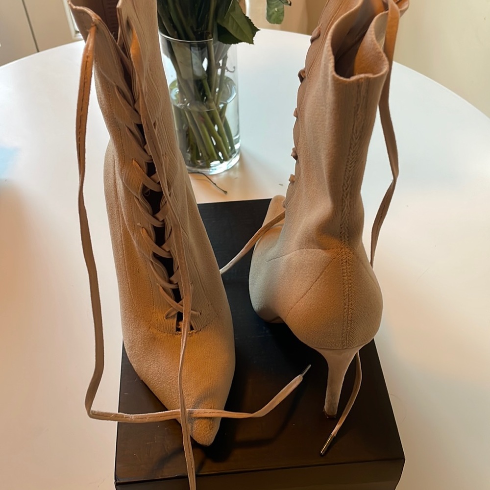 Tie Up Boots